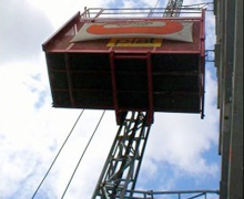 Ascenseur de chantier pour personnes et matériaux Union AS