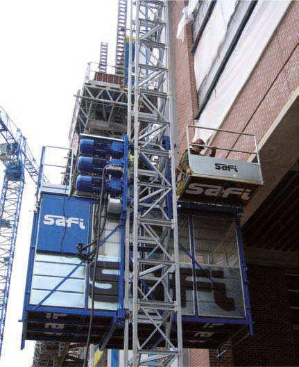 Ascenseur de chantier pour personnes et matériaux Zenith AS